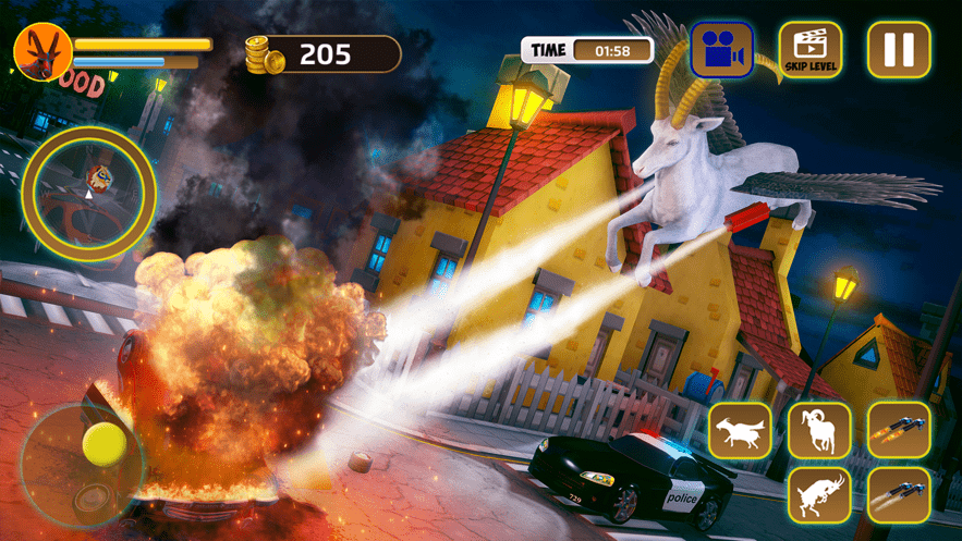 山羊荒野生活模拟器中文版