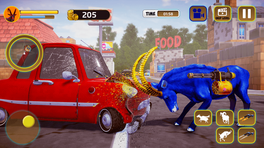 山羊荒野生活模拟器中文版