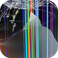 碎屏恶作剧壁纸