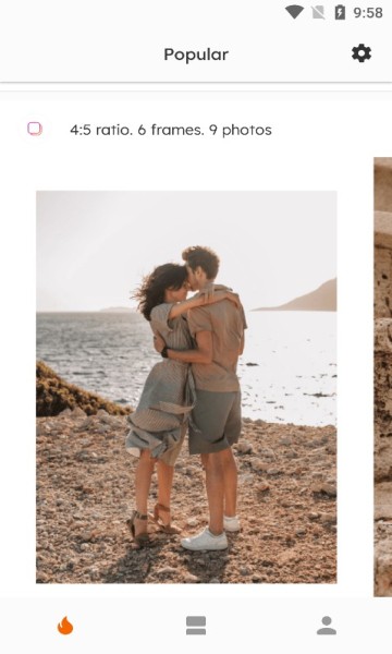 Caro照片模板设计