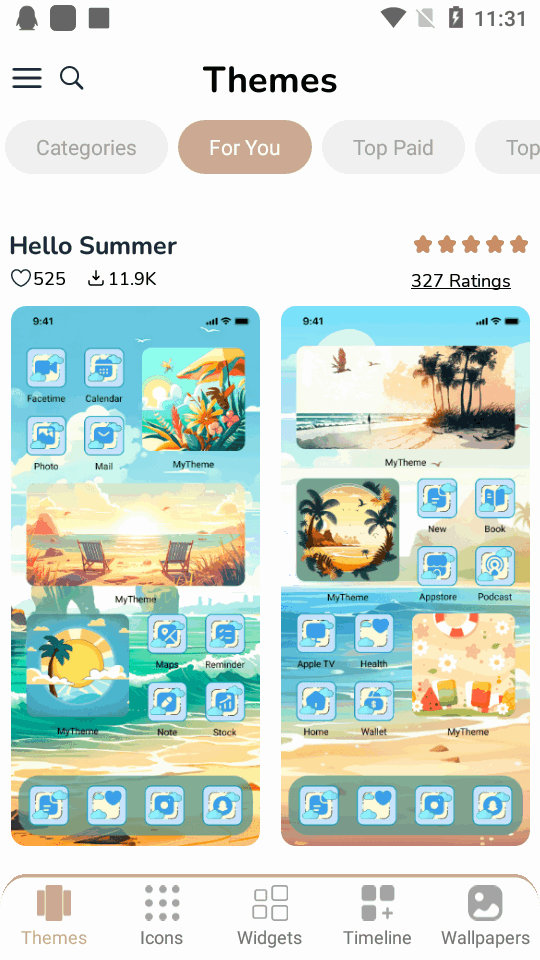 我的主题盒(MyTheme)