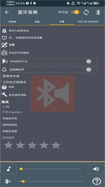 蓝牙音乐车机版Bluetooth Music