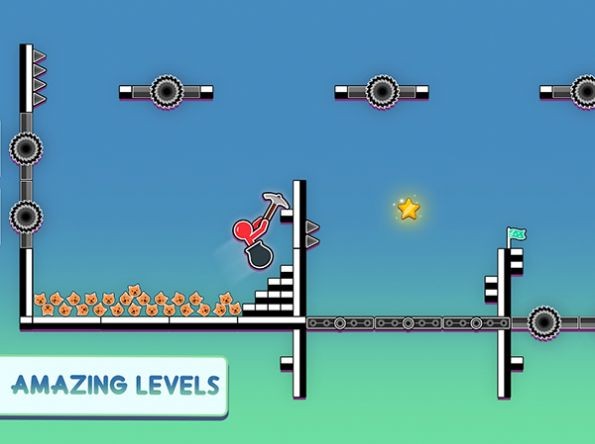 火柴人锤子攀登大师最新版