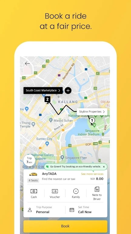 tada打车(新加坡打车)