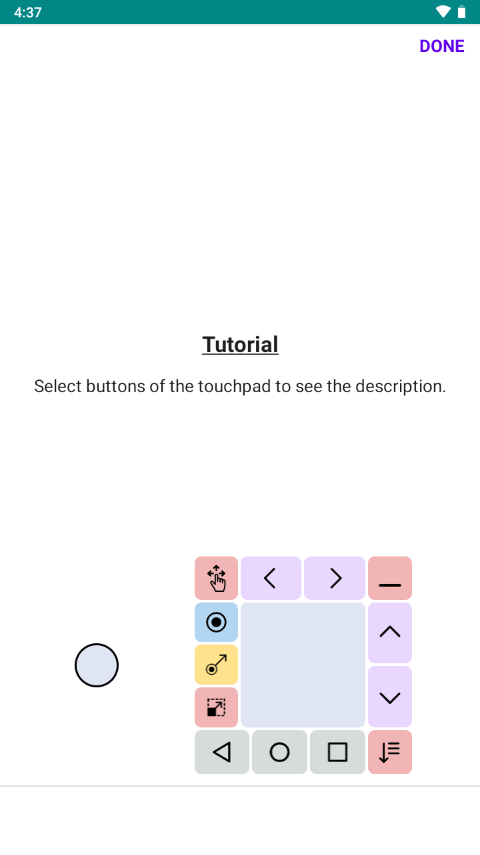 屏幕触摸板Touchpad