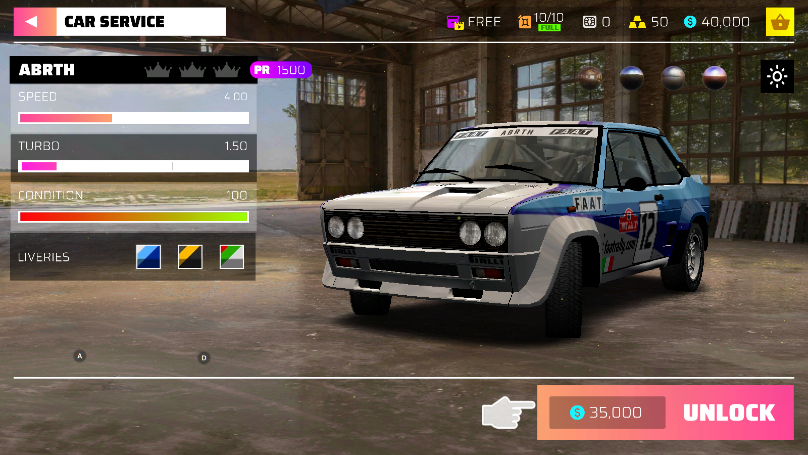 第一拉力赛无限金币版