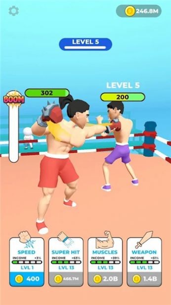 Idle Fighting Boxer Clicker