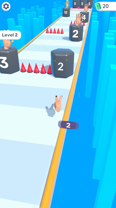 手枪战跑Hand Gun Run